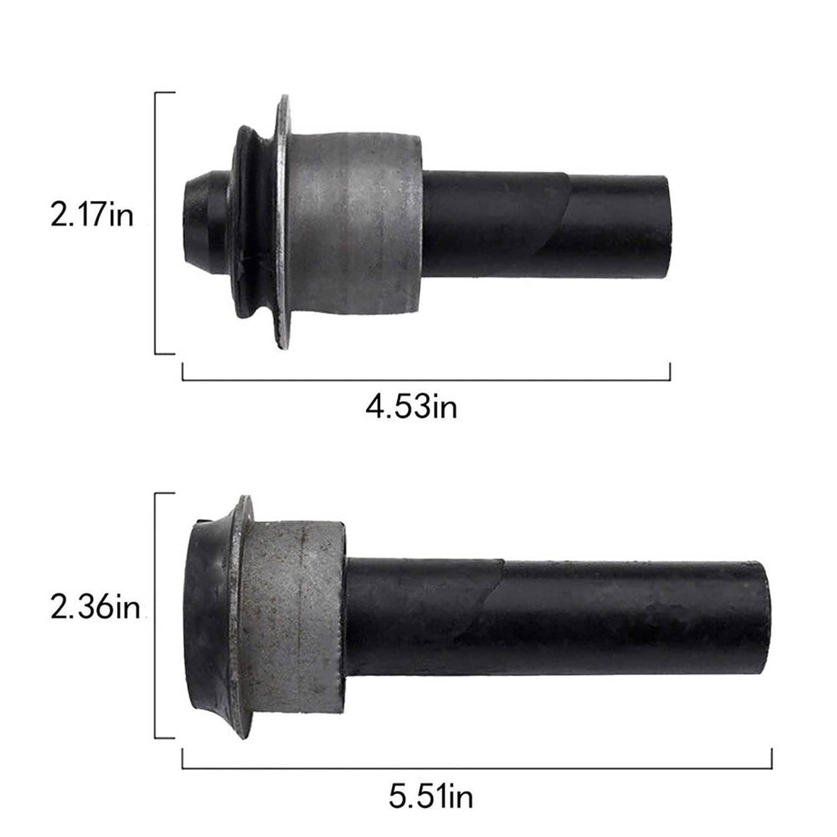 Solidspare 4x Rogue Front Subframe Crossmember Bushings Kit Durable For 2008-2015 Nissan