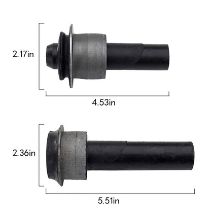 Solidspare 4x Rogue Front Subframe Crossmember Bushings Kit Durable For 2008-2015 Nissan
