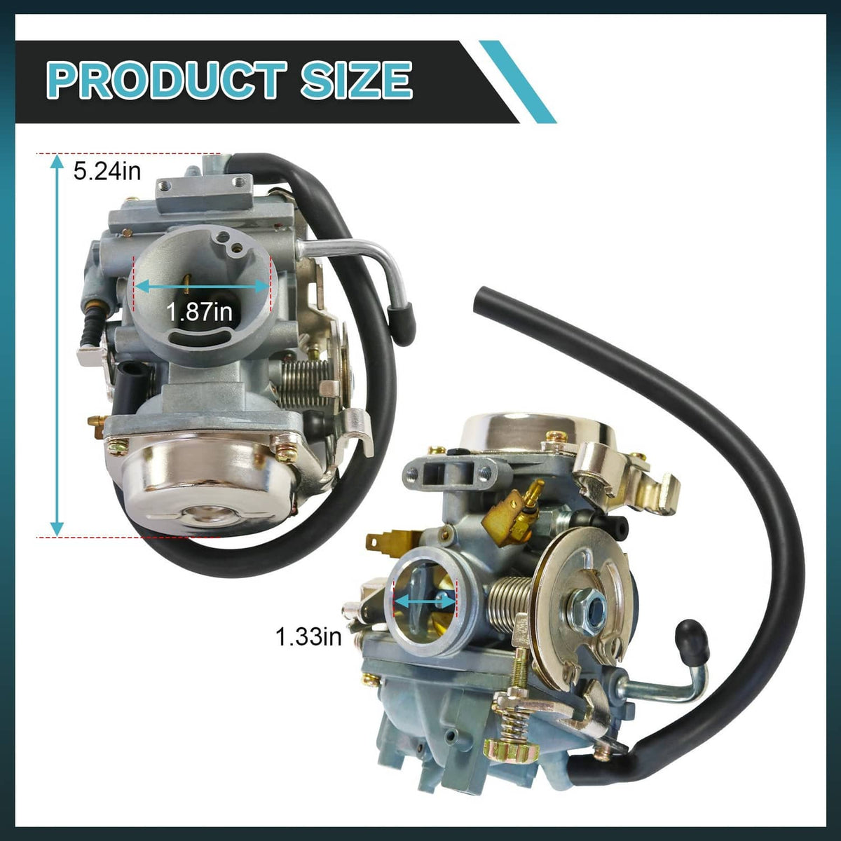 Solidspare Carburetor For Yamaha V Star 250 Virago XV 250 Route 66 XV250 1988-2015 Carb