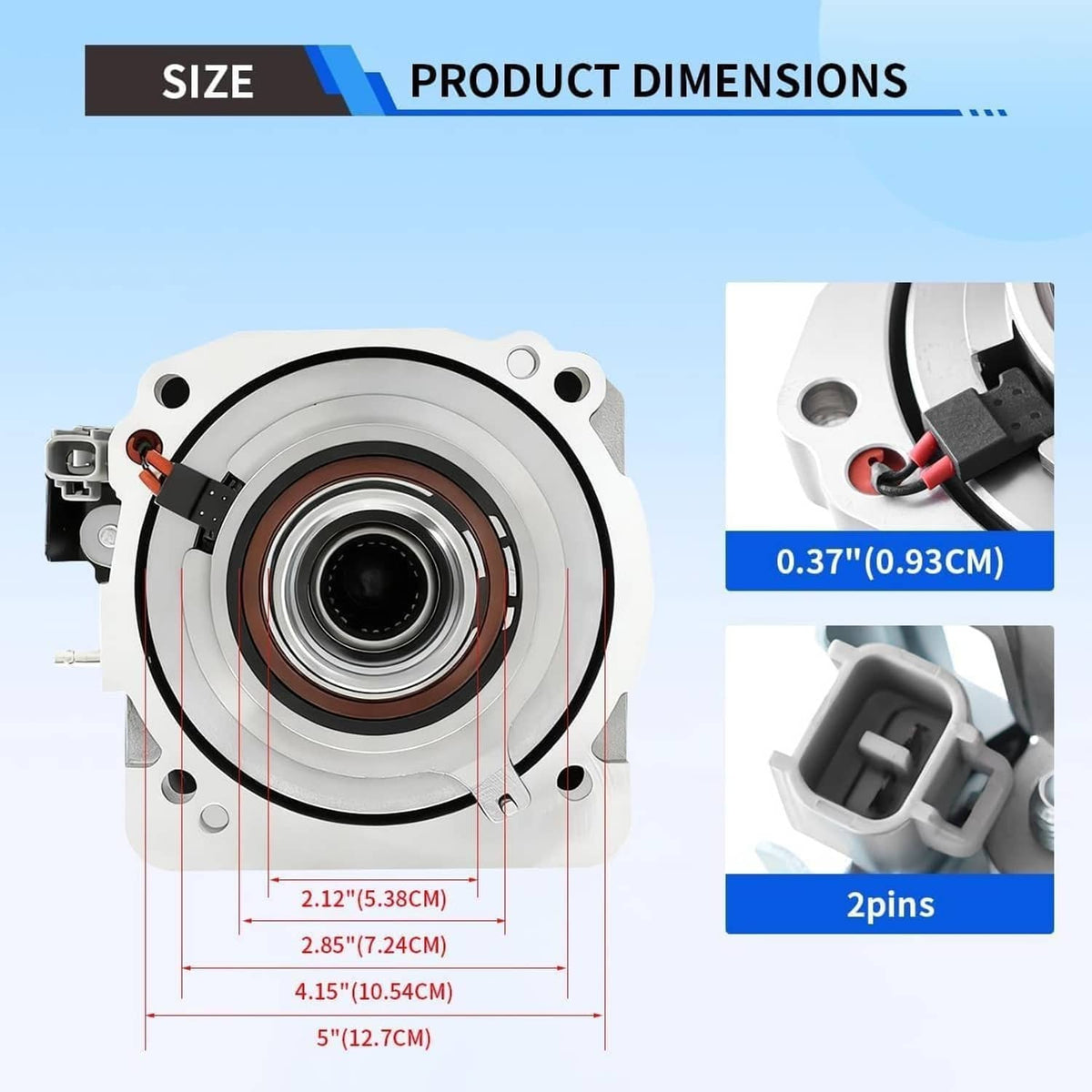 Solidspare Rear Differential Viscous Coupling For 2009-2014 Toyota Venza AWD 41303-68013