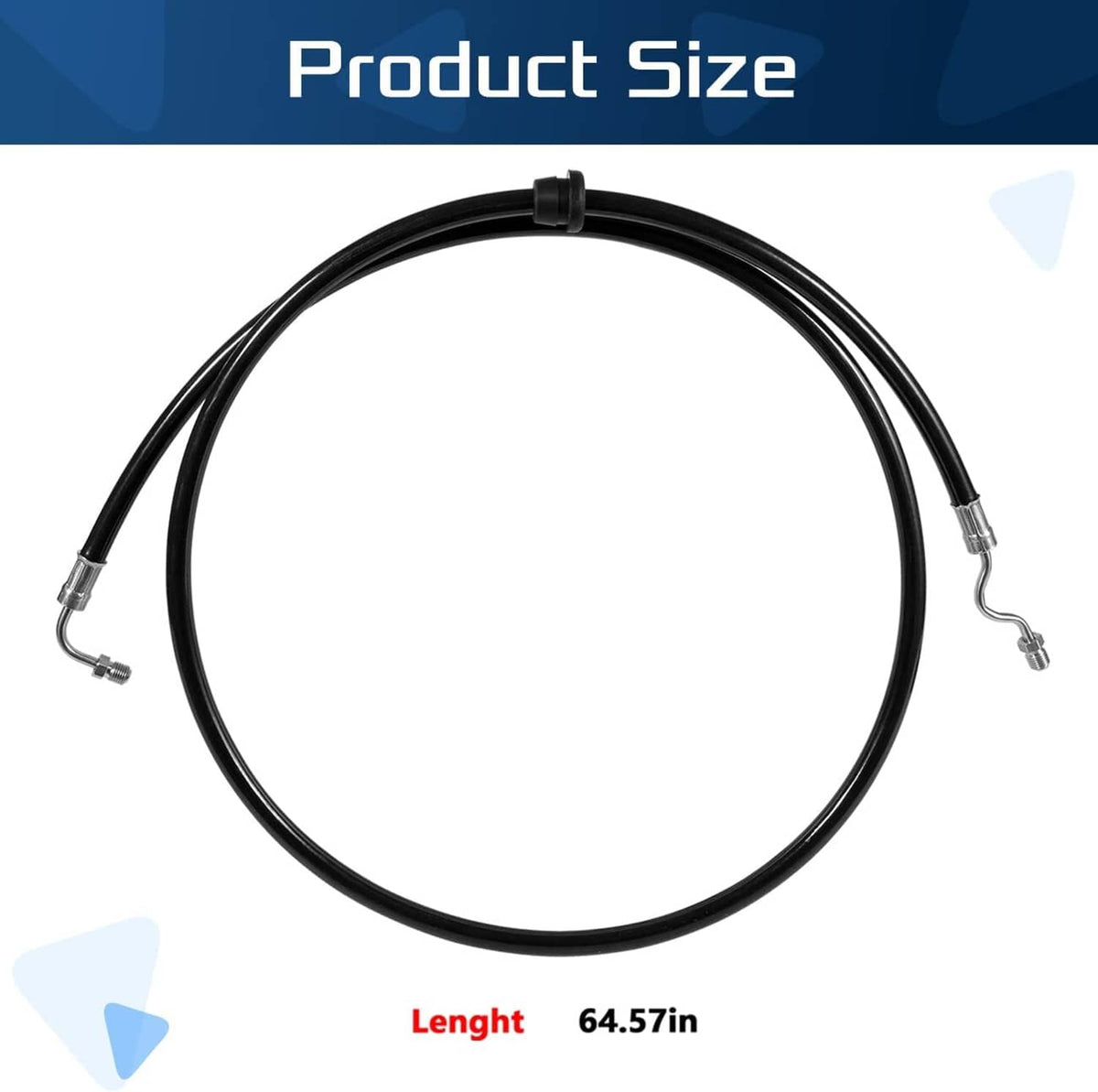 Solid Spare 18-2110 Hydraulic Power Trim Hose #32-88005 for Mercury Mariner Outboard Motors