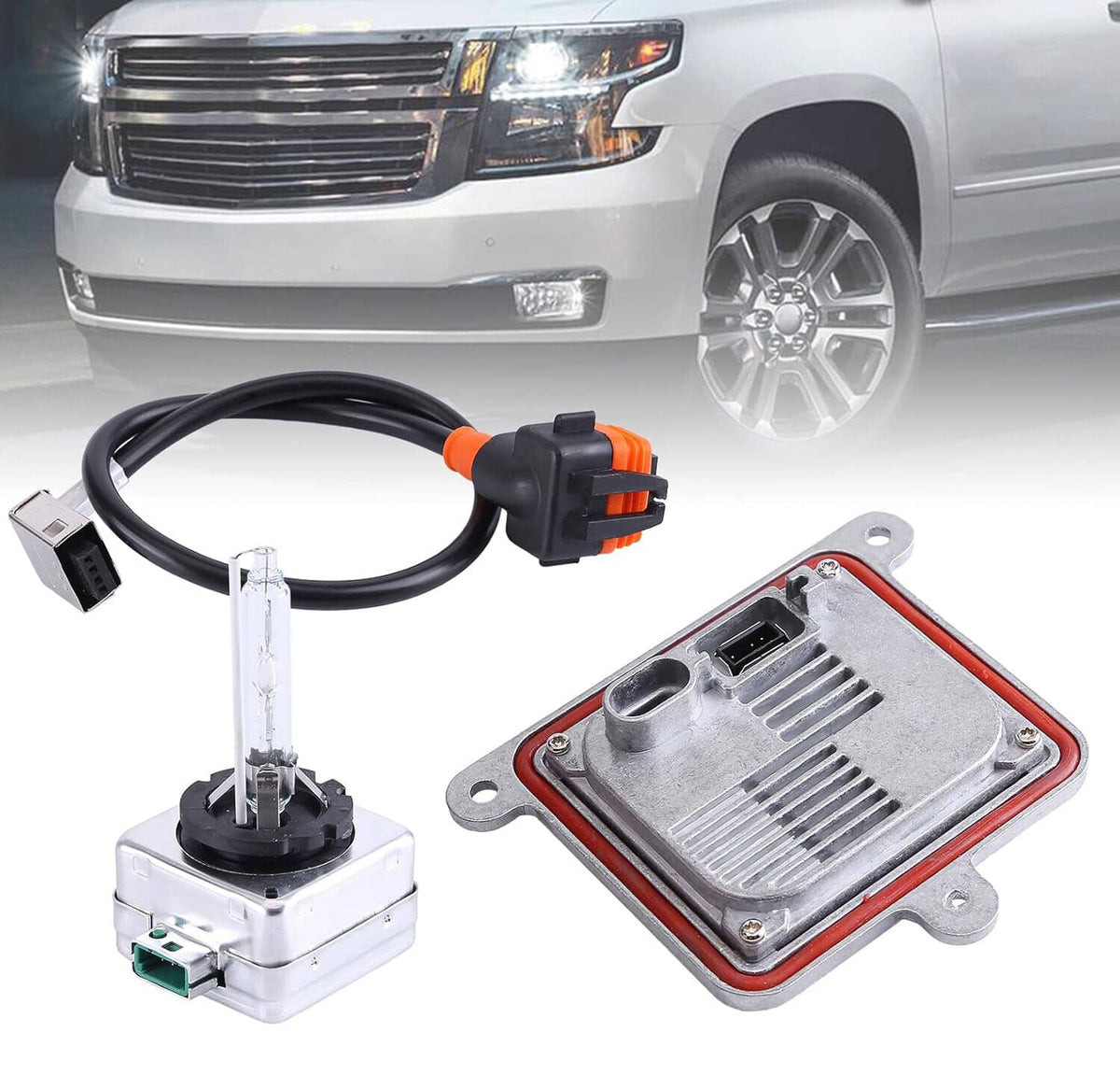Solidspare HID Xenon D3S Headlight Ballast Module 20928264 for Chevrolet Tahoe 2014-2020
