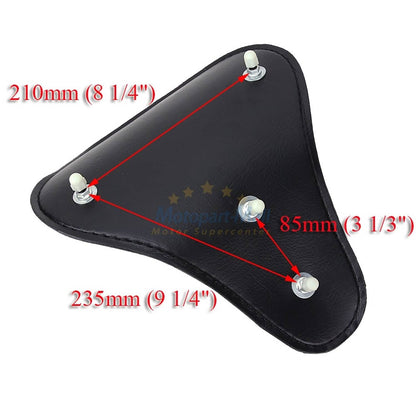 Solidspare Motorcycle Solo Seat For Honda Shadow Spirit ACE VT 1100 750 Rebel 250 300 450
