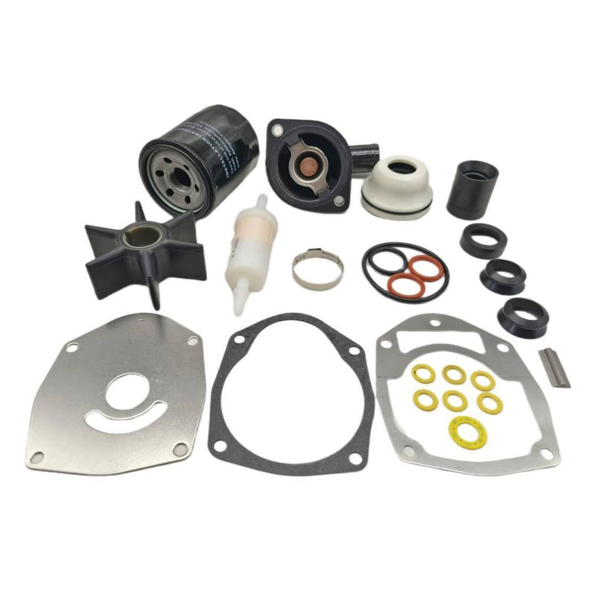Solid Spare Mercury 75‑115 HP 4 Stroke (2.1L) Outboard Maintenance Kit 8M0097855 8M0100527