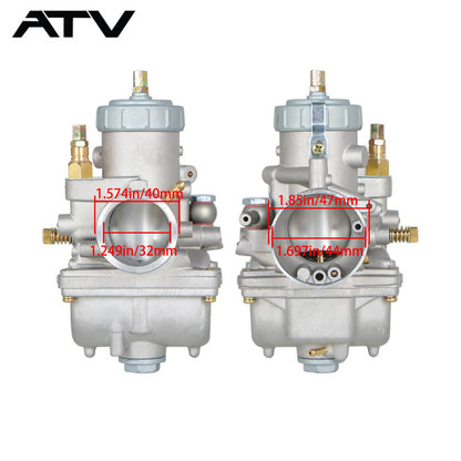 Solidspare Carburetor 44mm For Polaris Sportsman 400L Trail 1997 For Blazer 250 2-stroke