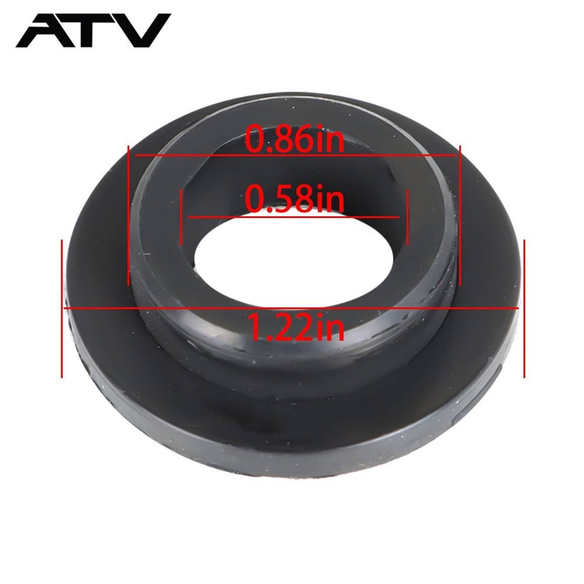 Solidspare 16 pieces Delrin Shock Bushing set Fit For Arctic Cat replaces 0604-310 USA