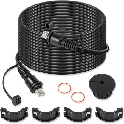 Solidspare 25FT Marine Network Cable RJ45 Cord Replace for Garmin 010-10550-00 for Garmin