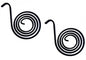 (2) Universal Spiral Torsion Springs for Buyers 3011876 Dump Truck Tarp System