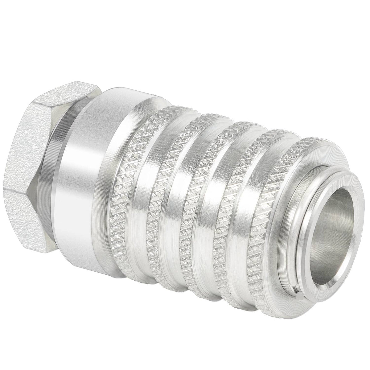 Solidspare PD222 Series PD Steel Test Port and Diagnostic Equipment Quick Coupler, 1.67" L