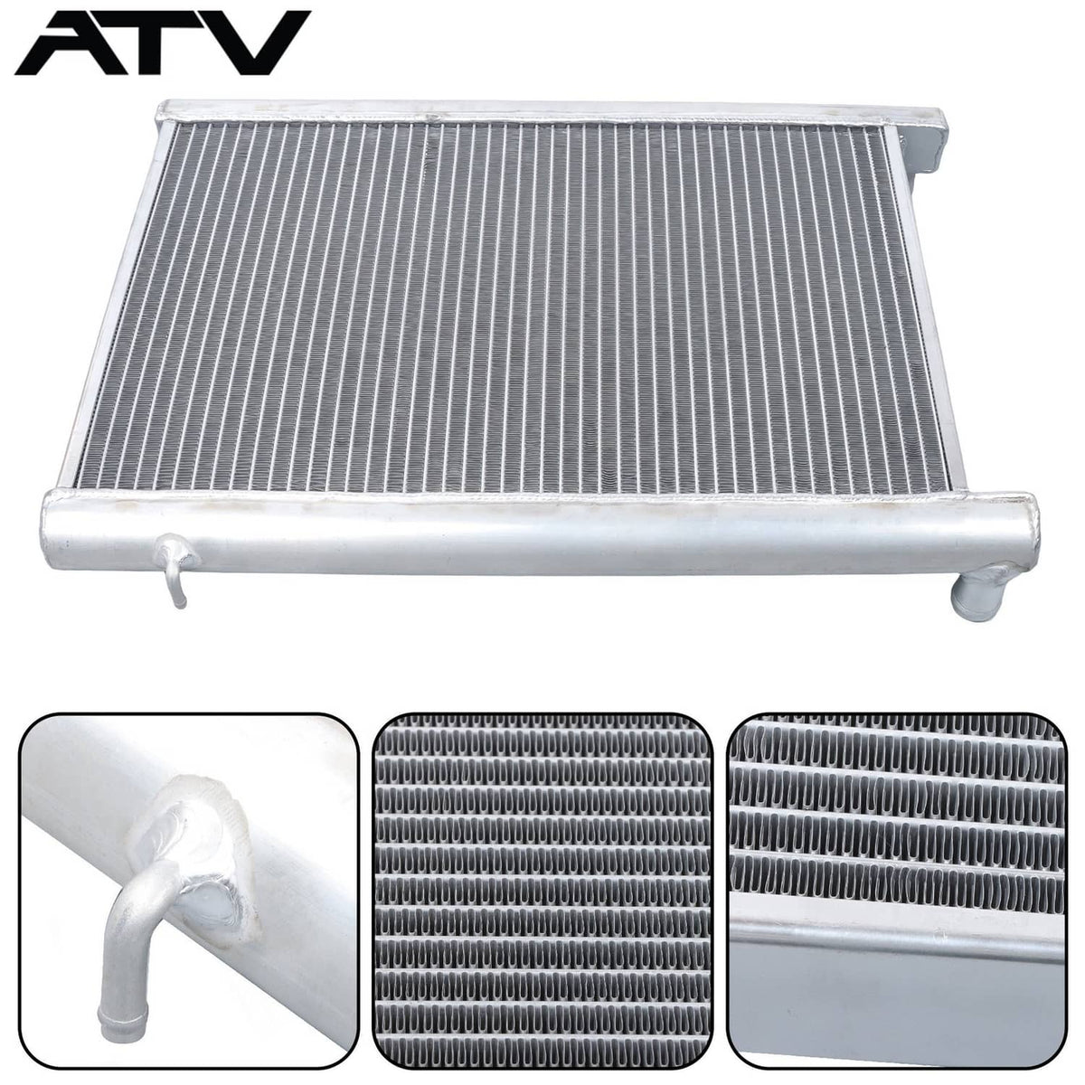 Solidspare Aluminum Radiator For Polaris RZR 900 / XP 900 / XP 4 900 2011-2014 1240552
