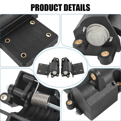 Solidspare Glove Box Hinges Inner Fairing Fit 2014-2024 Harley-Davidson All Road Glide FLHT