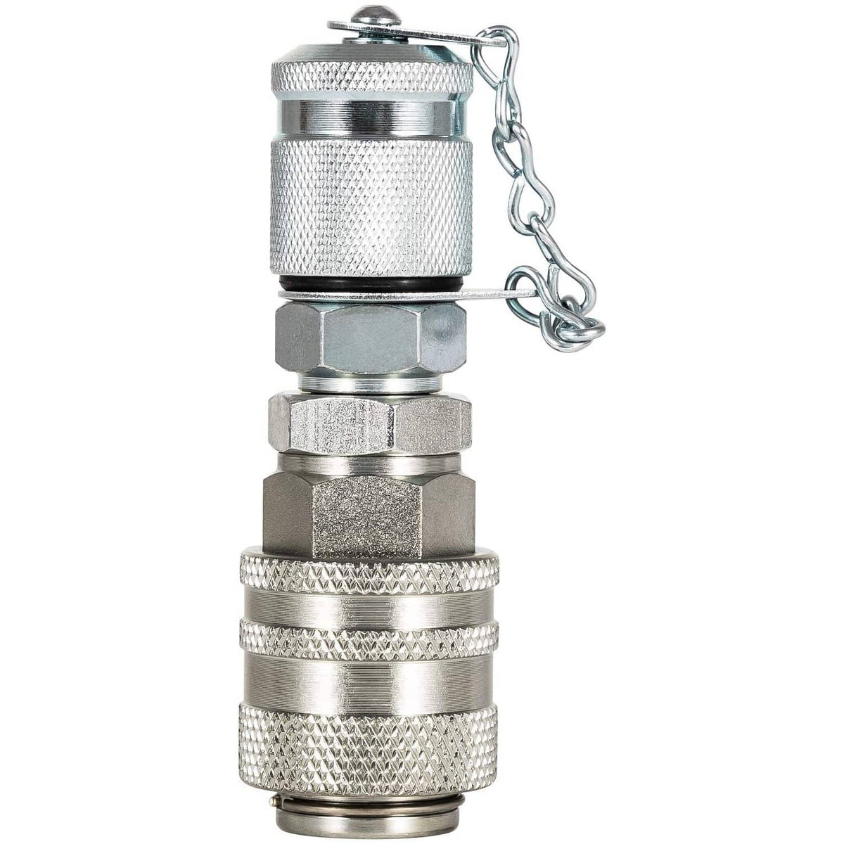 Solid Spare Hydraulic Pressure Test Coupling Kit Connecting Quick for PD Series Coupler