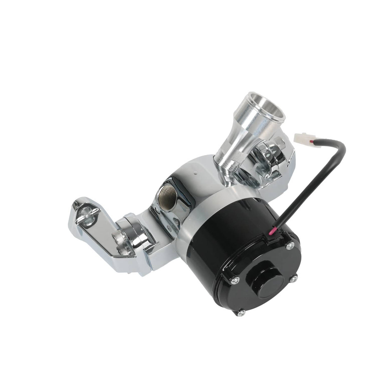 Solidspare Chrome High Flow Electric Water Pump for SBC Small Block Chevy 283 327 350 400