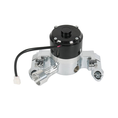 Solidspare Chrome High Flow Electric Water Pump for SBC Small Block Chevy 283 327 350 400