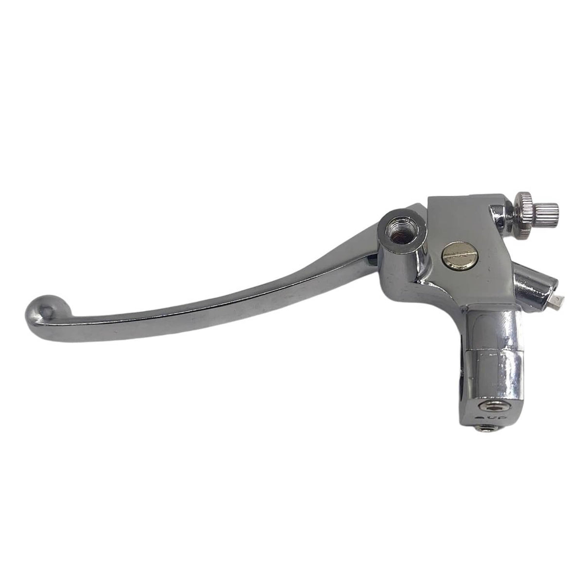 Solidspare US 1" Motorcycle Handlebar Hydraulic Brake Master Cylinder Clutch Lever Chrome