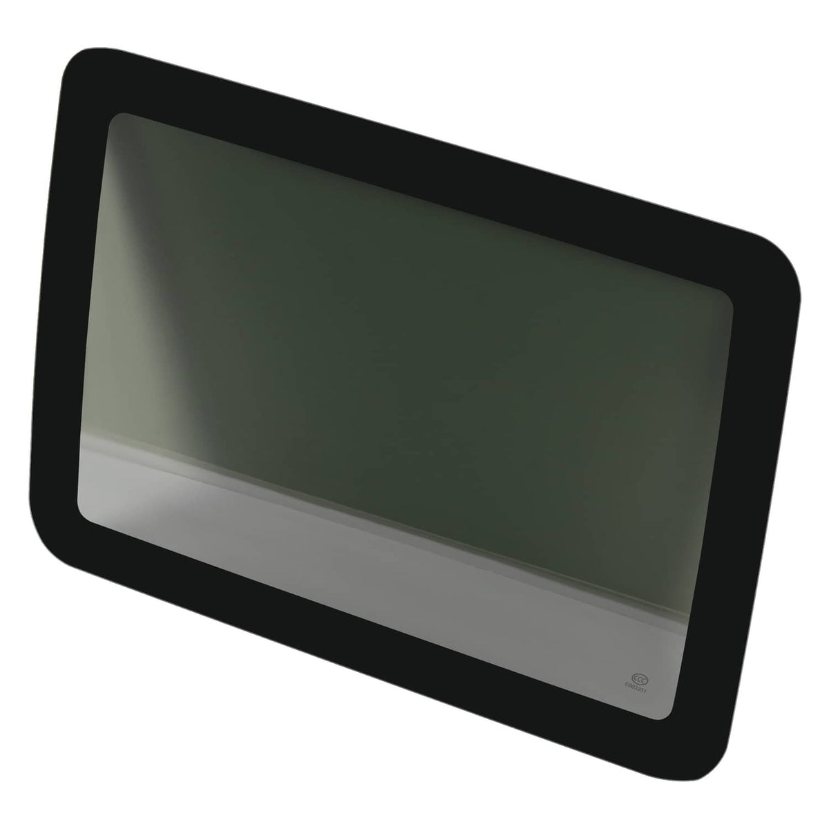Solid Spare Fit Jeep Wrangler 2007-2010 Rear Left Driver Door Window Glass Dark Replacement