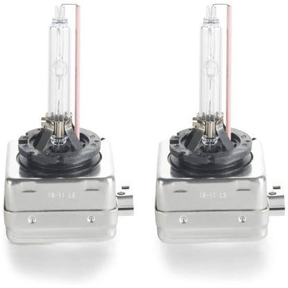 Solidspare Set D1C D1S D1R 6000K White HID Xenon Headlight Light Bulbs OEM Replacement