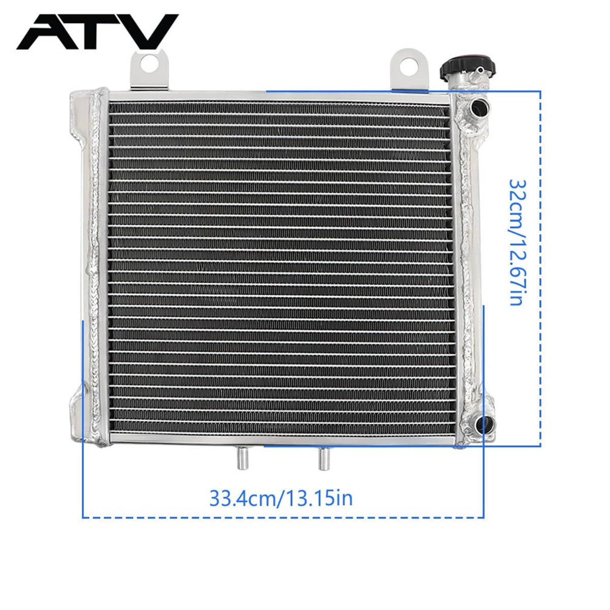 Solidspare For Can-Am Bombardier DS650 2001-2005 DS650X 2004-2007 DS650 Radiator 709200145