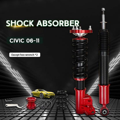 Solidspare Coilovers Suspension Kits Adjustable Height Struts Shocks For 06-11 Honda Civic