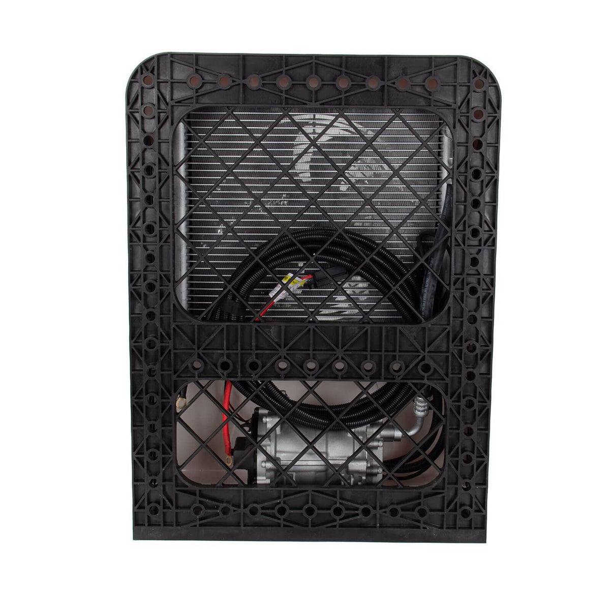 Solidspare 12V 12000BTU Truck Cab Air Conditioner Split AC For Semi Trucks Bus RV Caravan