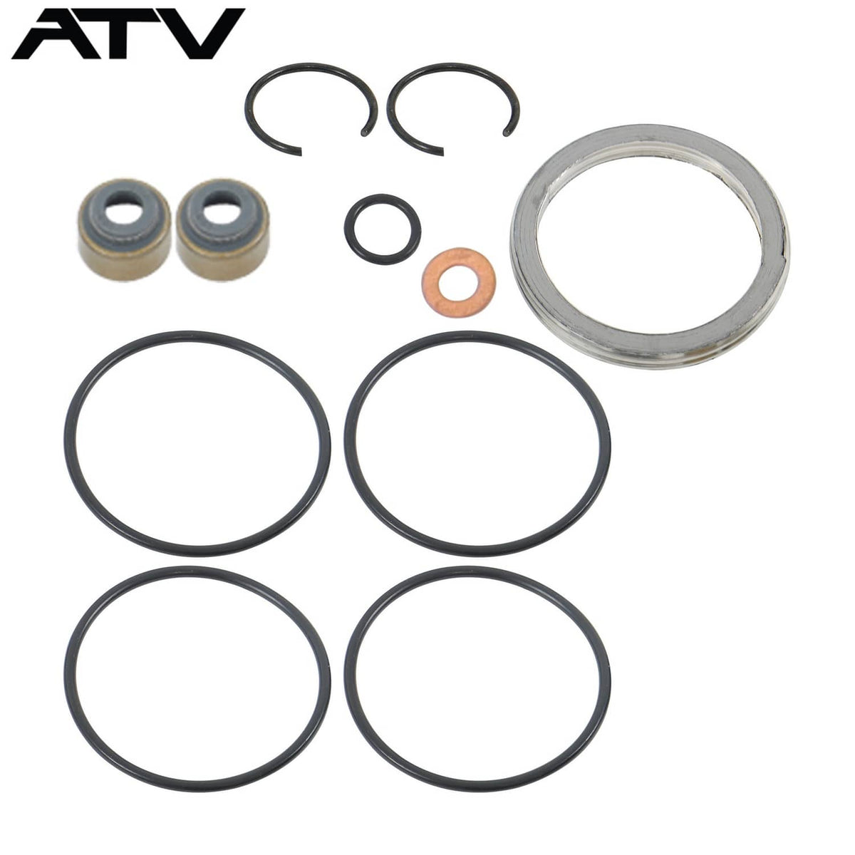 Solidspare For Honda Rancher TRX420 ATV Cylinder Head & Cover Cylinder Rebuild Kit Camshaft