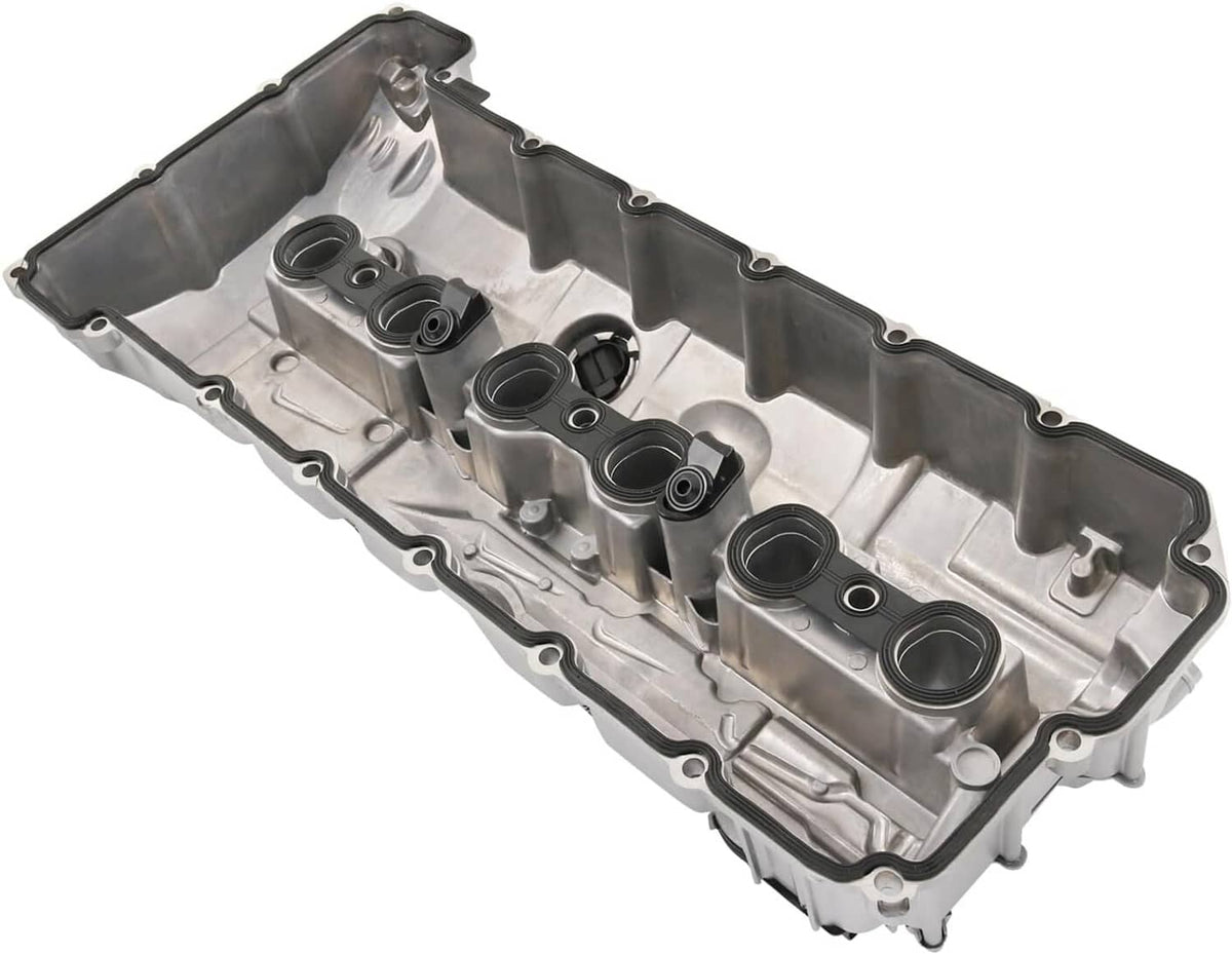 Solidspare Upgrade Aluminum Valve Cover For Bmw N52 E70 E82 E90 E91 328i 528i 128i X3 X5 Z4