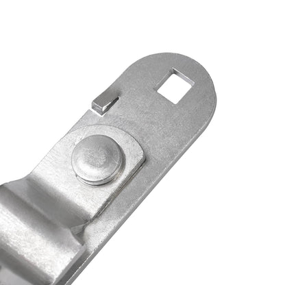 Solidspare Cargo Trailer Hasp Cam Bar Holder Door Bar Lock Handle Padlock Keeper