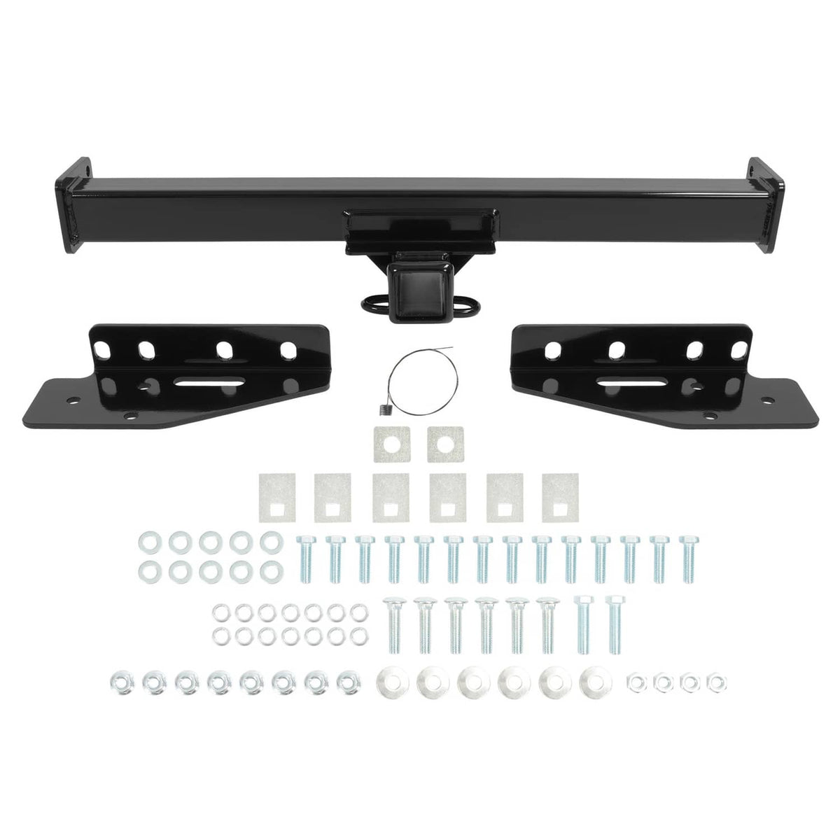 Solid Spare For Jeep Cherokee 1984-2001 Trailer Hitch Receiver Rear Bumper Towing Class 3