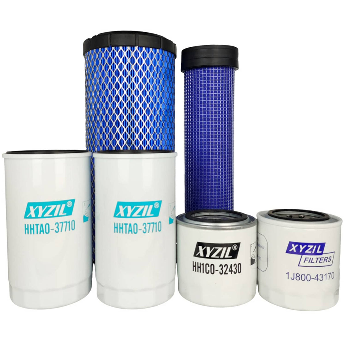 Solid Spare Maintenance Filter Kit for Kubota M7060 M6060 M6060HD w/ V3307-CR-TE4 Engine
