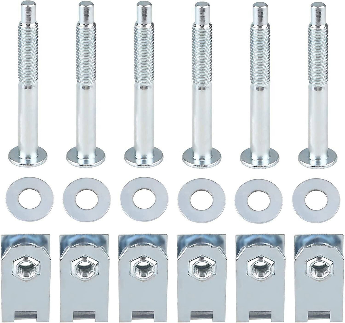Solidspare 6 Bolts Truck Bed Mounting Hardware Kits For 1997-2014 Ford F-150 F-250 924-313