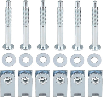 Solidspare 6 Bolts Truck Bed Mounting Hardware Kits For 1997-2014 Ford F-150 F-250 924-313
