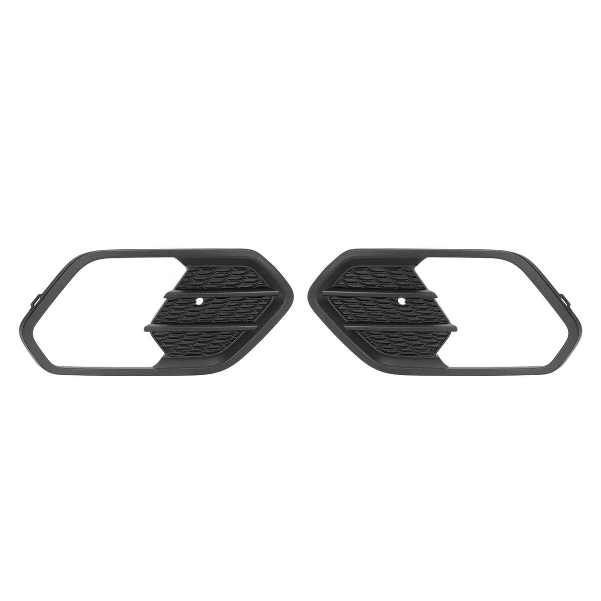 Solid Spare Pair Bumper Fog Light Cover Bezel For Ford Escape Kuga 2017 2018 2019 Left+Right