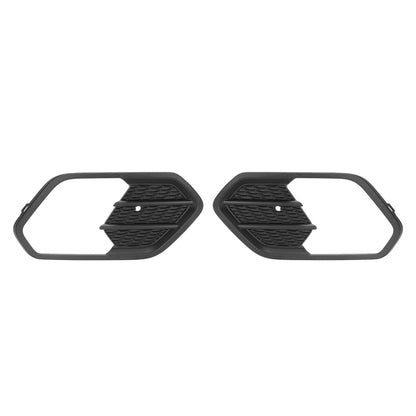 Solid Spare Pair Bumper Fog Light Cover Bezel For Ford Escape Kuga 2017 2018 2019 Left+Right
