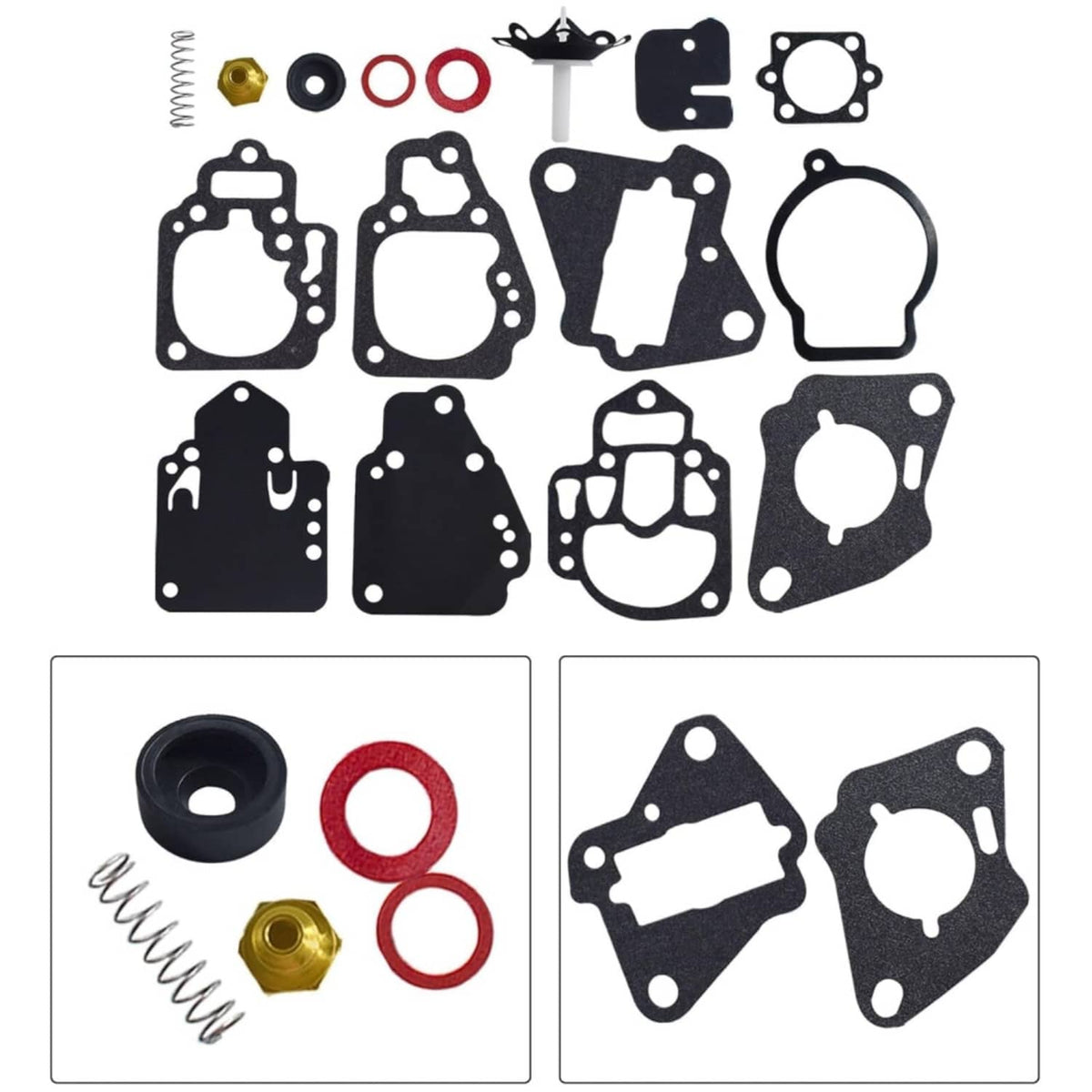 Solid Spare Carburetor Rebuild Repair Kit For Mercury Mariner 1395-9725 1395-9645 1395-9377