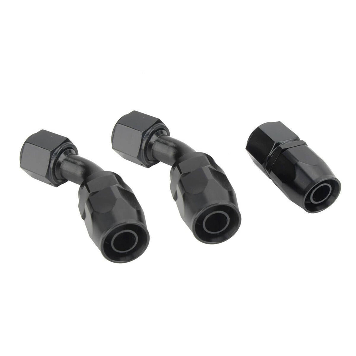 Solidspare Set Oil Feed Line+10AN Oil Drain Return Fitting For Turbo T3 T4 T6 GT45 T04E T66