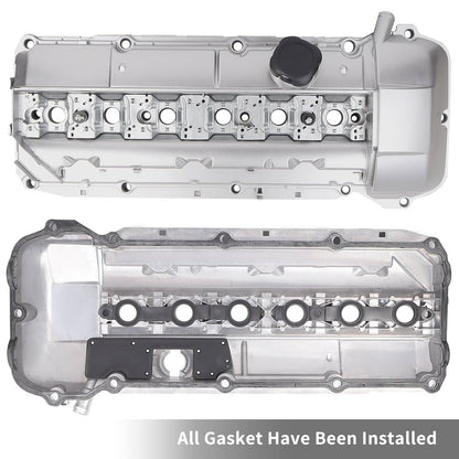 Solidspare Aluminum Valve Cover 11121703341 For 1996-2000 BMW E36 E39 323is 328is 528i M3