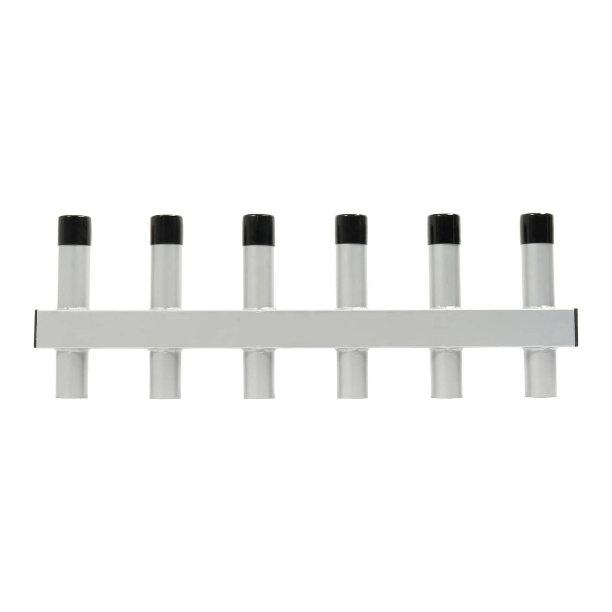 Solid Spare Hitch Mount Fishing Rod Holder 6 Pole For 2" Hitch Receiver Truck Rod Rack