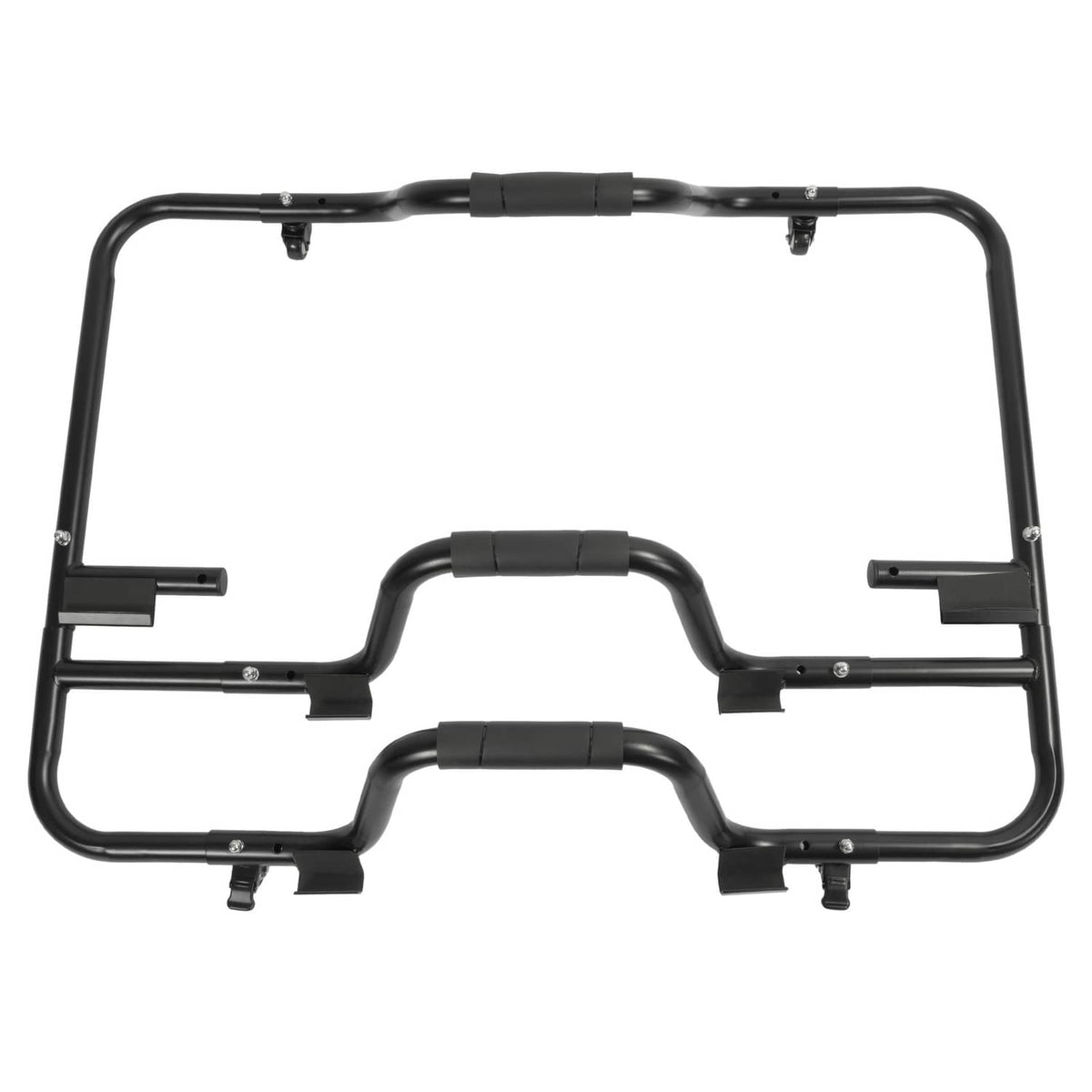 Solid Spare Hardtop Storage Rack For Jeep Wrangler CJ-7 YJ TJ JK JL 1976-2025 Powder Coated