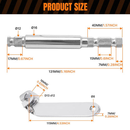 Solidspare Fit For Harley Touring FLHT 1984-2016 Inner Shift Shifter Arm Rod Lever W/ Shaft