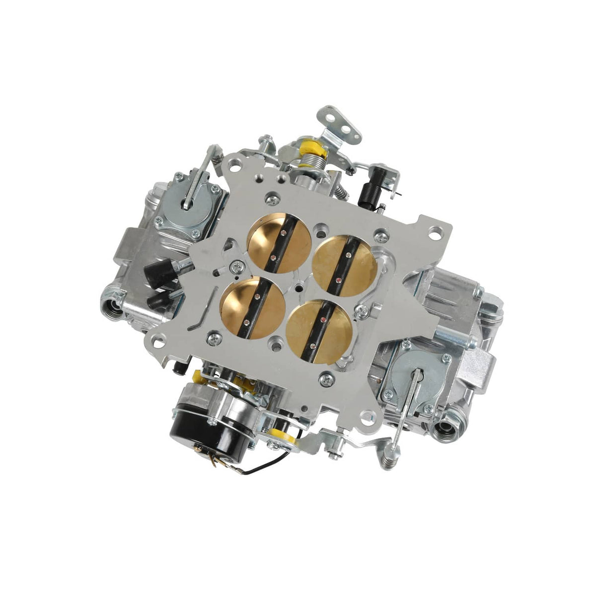 Solidspare For 650 CFM Brawler Double-Pumper Carburetor Electric Choke 4 Barrel BR-67255