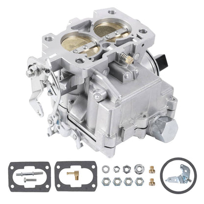Solidspare Marine Carburetor W/Gasket for Mercruiser 2 Barrel 2.5/3.0L 4CYL W/Long Linkage