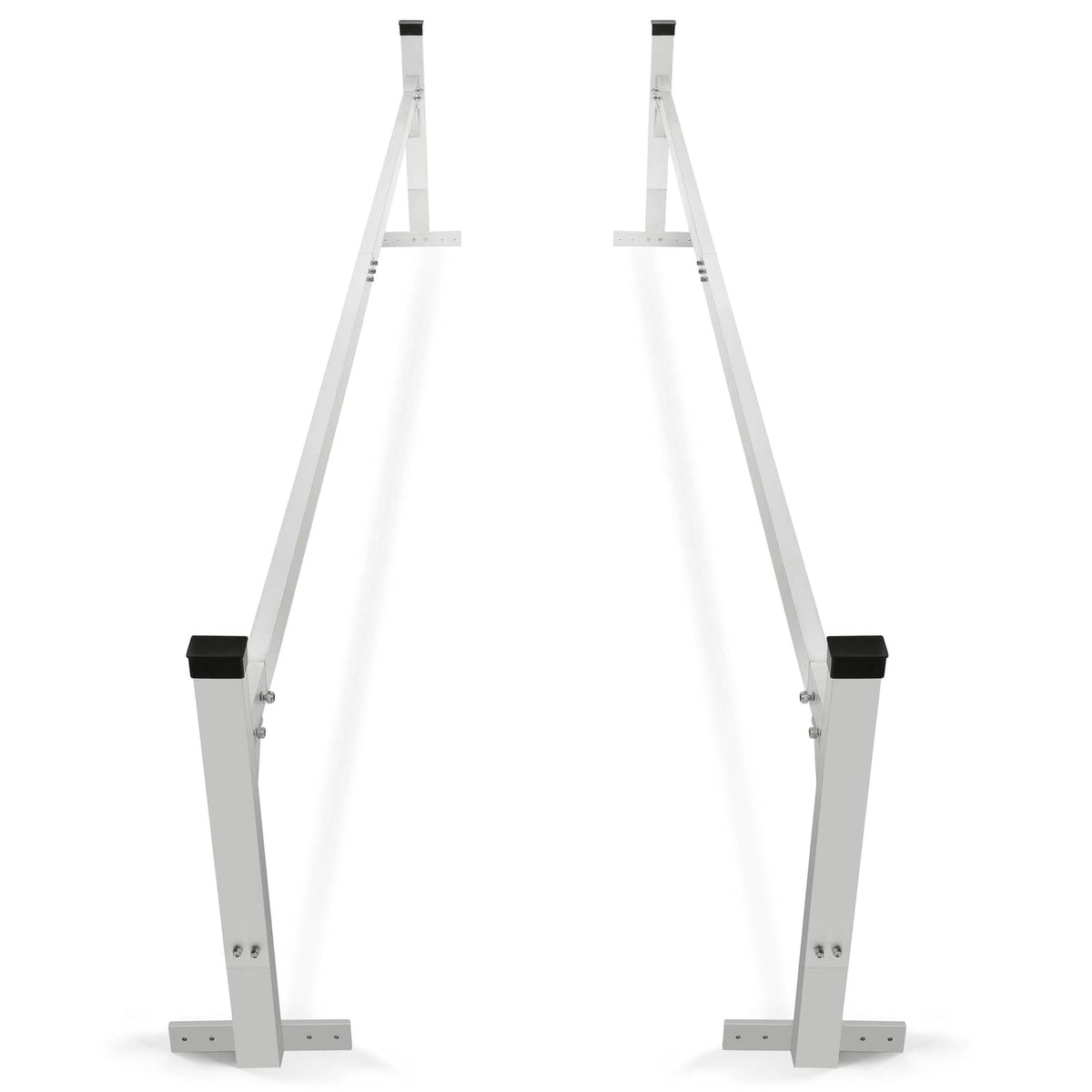 Solidspare Adjustable Roof Mount Ladder Rack Bracket 400 lbs For Universal Trailer 4'-8.5'