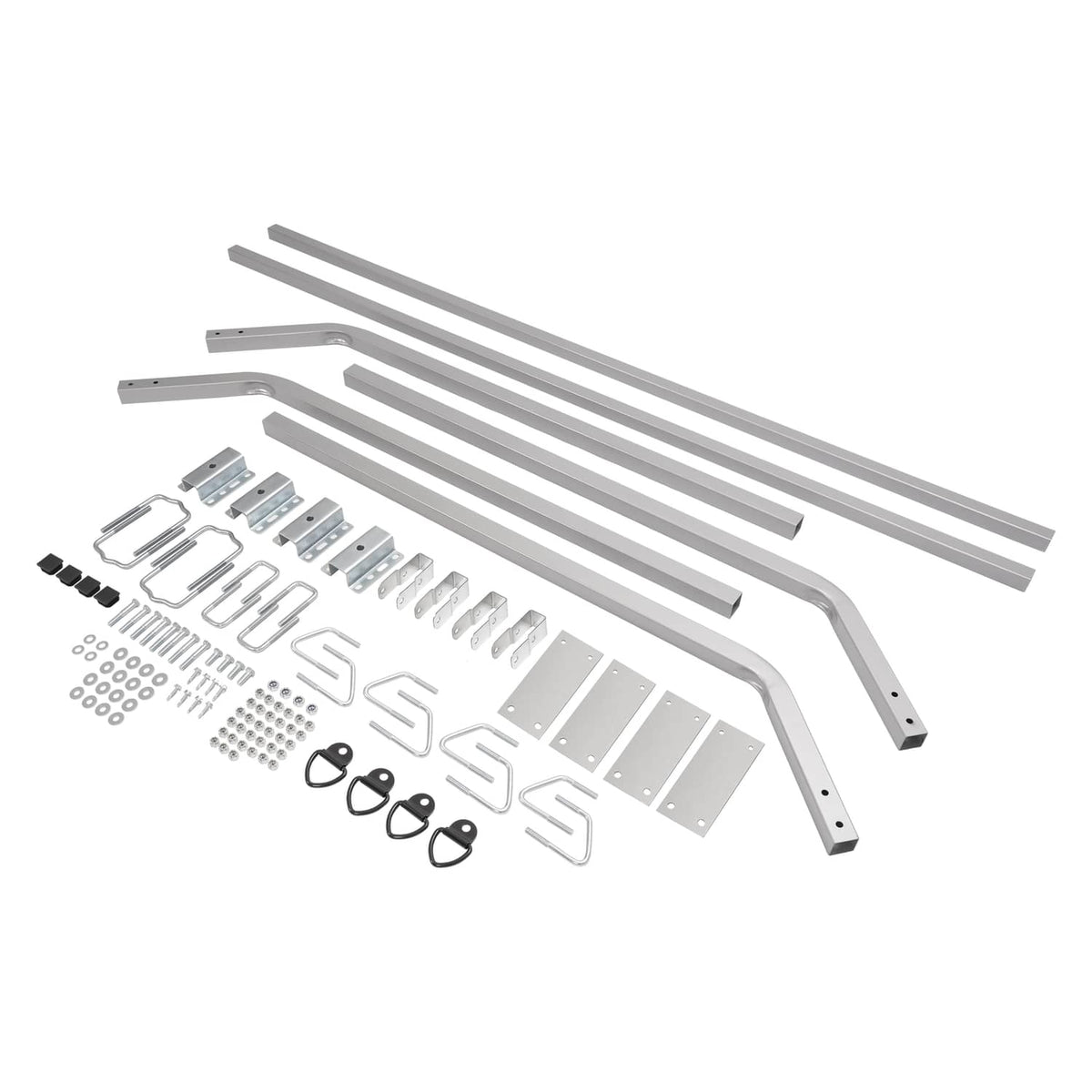 Solidspare Trailer Cross Bar System Kit Universal Heavy Duty Top Tier For Most Utility
