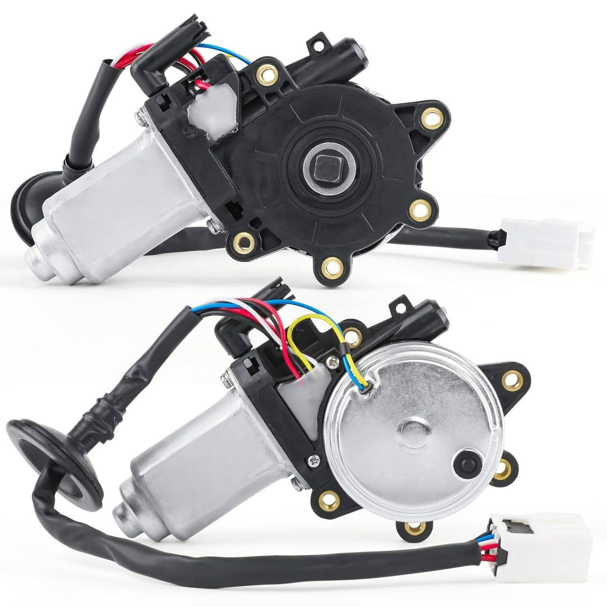 Solidspare Front Window Motors Left+Right For 2003-2007 Infiniti G35 & 2003-09 Nissan 350Z