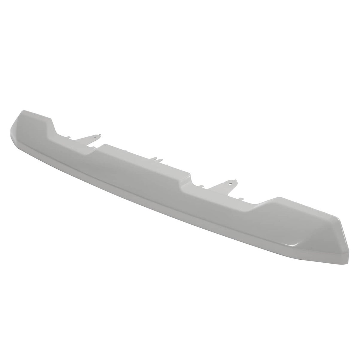 Solid Spare Front Upper Top Grille Hood Molding Trim Gray For 20-23 GMC Sierra 2500 3500 HD