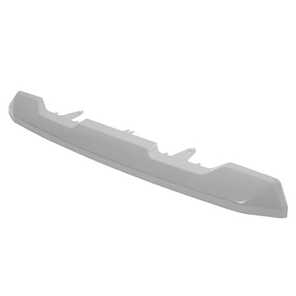Solid Spare Front Upper Top Grille Hood Molding Trim Gray For 20-23 GMC Sierra 2500 3500 HD