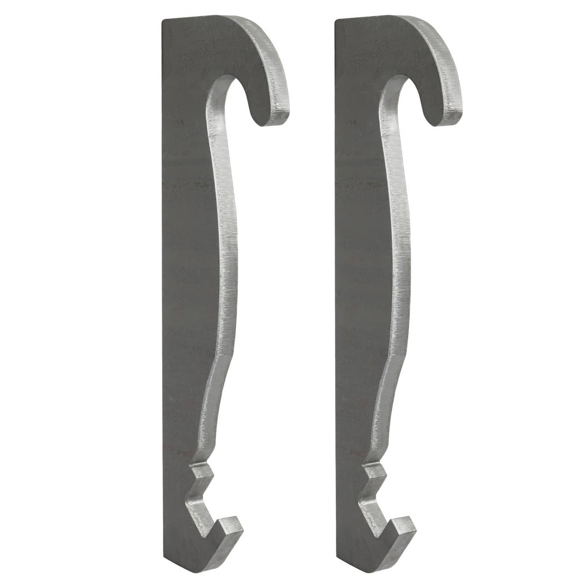 Solidspare 2pcs Steel Quick Attach Bracket 1-1/2" For Cat Fusion Coupler Loader mounts
