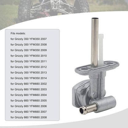 Solidspare Fuel Valve Petcock Tank Switch and Lever Screw For Yamaha Grizzly YFM660 02-08