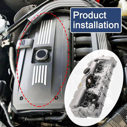 Solidspare Upgrade Aluminum Valve Cover For Bmw N52 E70 E82 E90 E91 328i 528i 128i X3 X5 Z4