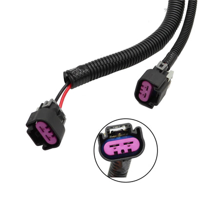 Solidspare For 1999–2006 Chevy GM Electric Dual Fan Upgrade Wiring Harness Kit ECU Control